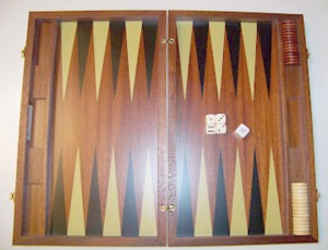 BACKGAMMON aus Holz Abverkauf statt 326,00 nur