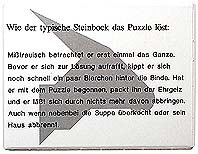 STERNZEICHENPUZZLE STEINBOCK