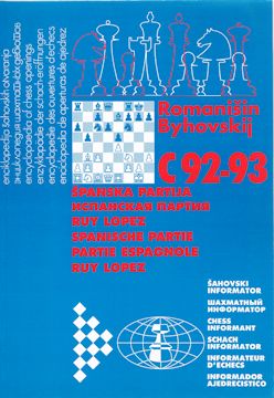 RUY LOPEZ  SPANISCHE PARTIE   C92-93 RARIT&Auml;T!!!!