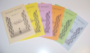 SCHACH LERNEN - Sch&uuml;lerhefte STUFE 1-6