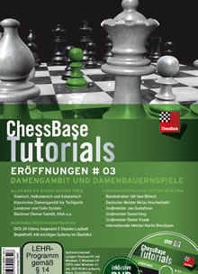 ChessBase Tutorials Er&ouml;ffnungen # 03: Damengambit und Damenbauernspiele 