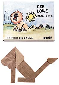 STERNZEICHENPUZZLE  L&Ouml;WE